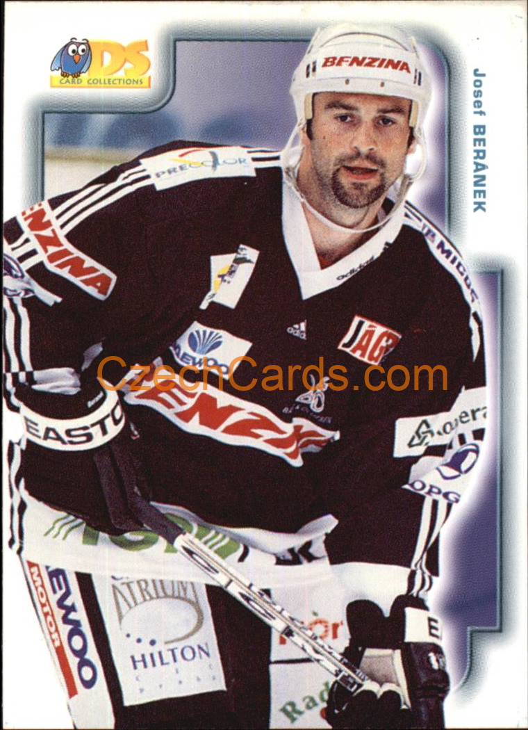 Josef Beránek DS 2001/02 hokejová kartička #38