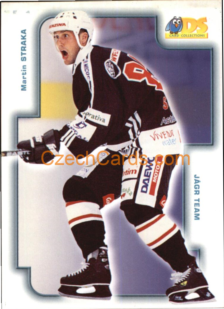 Martin Straka DS 2001/02 hokejová kartička #39