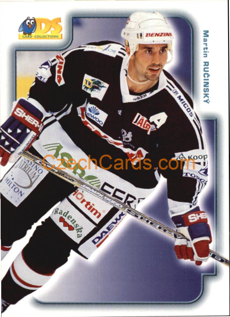 Martin Ručinský DS 2001/02 hokejová kartička #41