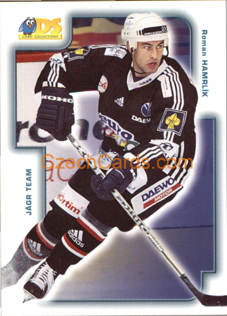 Roman Hamrlík DS 2001/02 hokejová kartička #44