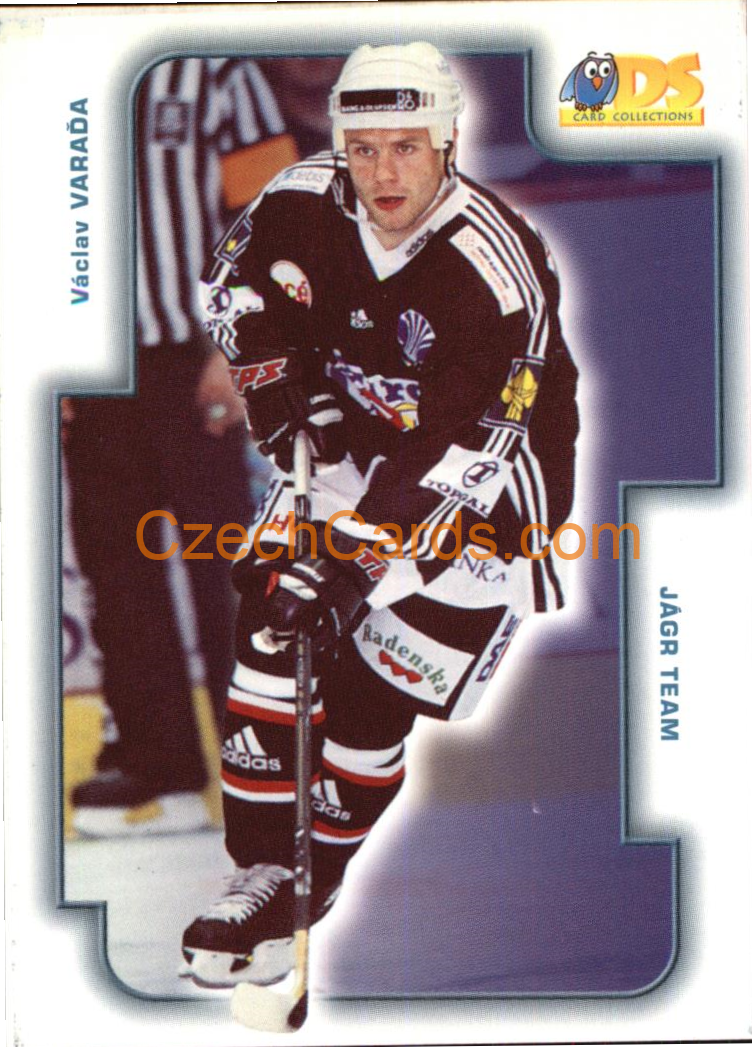 Václav Varaďa DS 2001/02 hokejová kartička #48