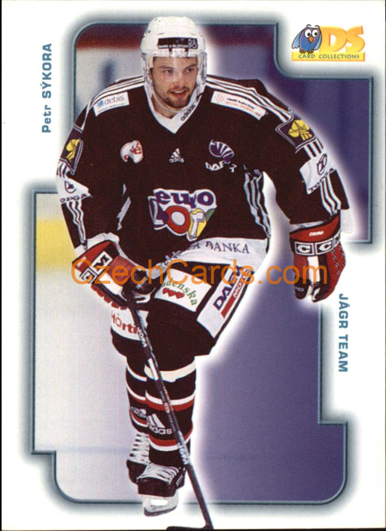 Petr Sýkora DS 2001/02 hokejová kartička #49