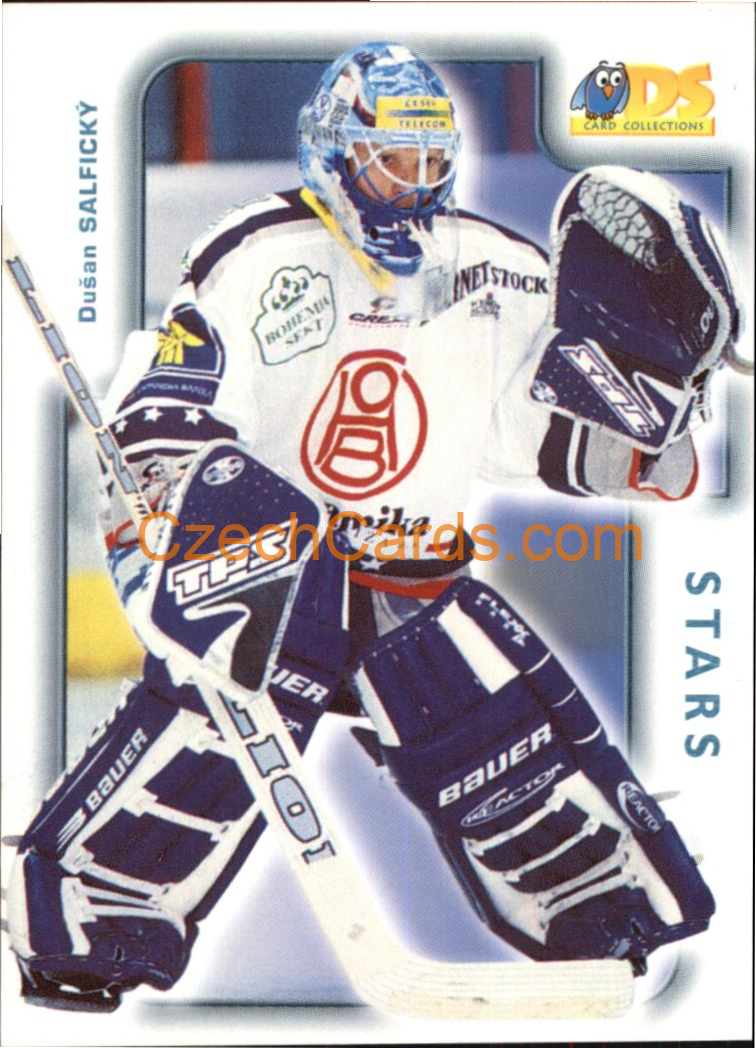 Dušan Salfický DS 2001/02 hokejová kartička #50