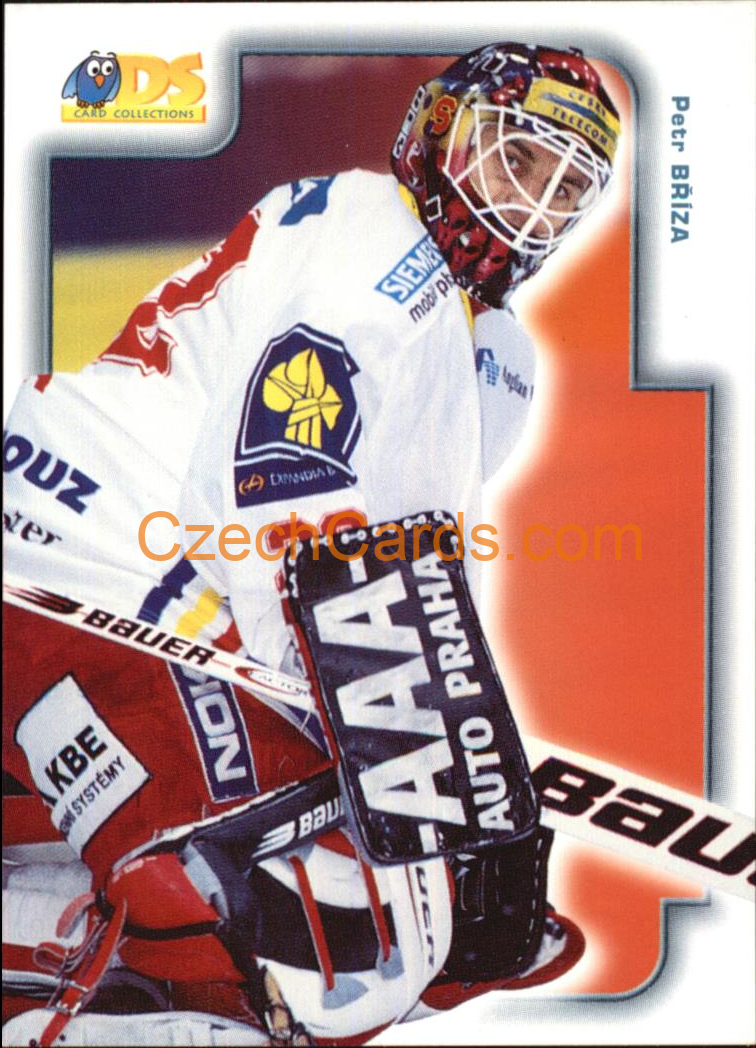 Petr Bříza DS 2001/02 hokejová kartička #51