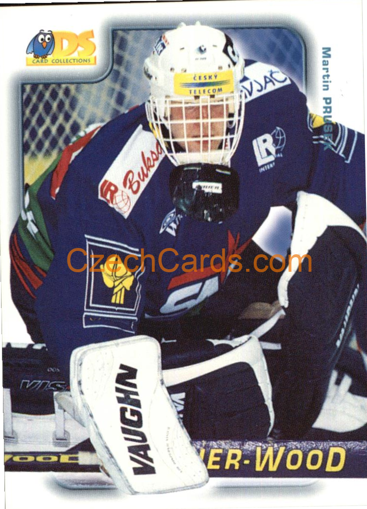 Martin Prusek DS 2001/02 hokejová kartička #52