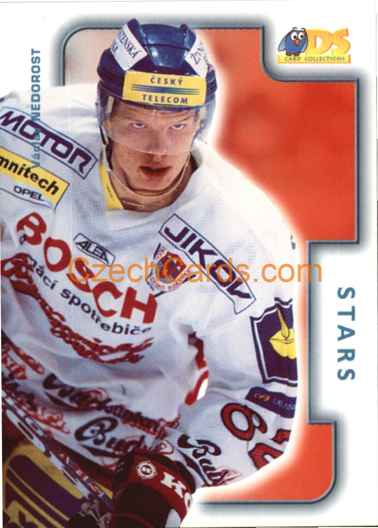 Václav Nedorost DS 2001/02 hokejová kartička #56