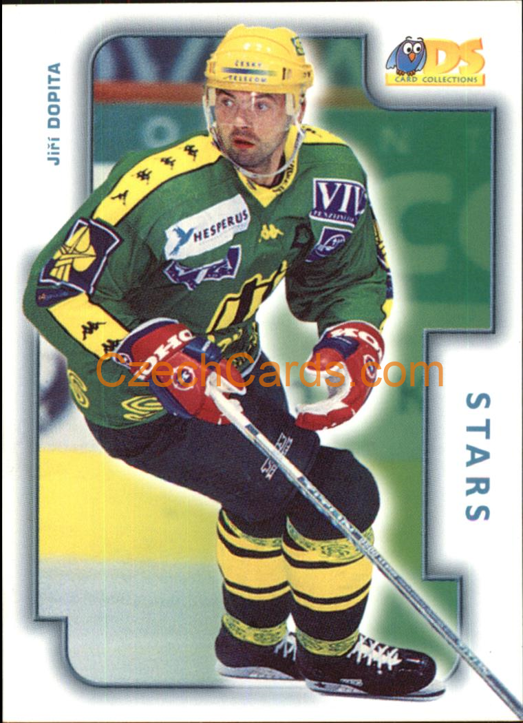 Jiří Dopita DS 2001/02 hokejová kartička #58