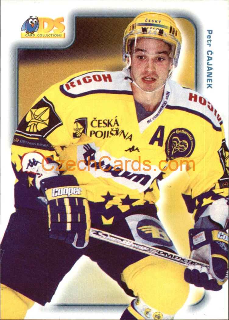 Petr Čajánek DS 2001/02 hokejová kartička #60