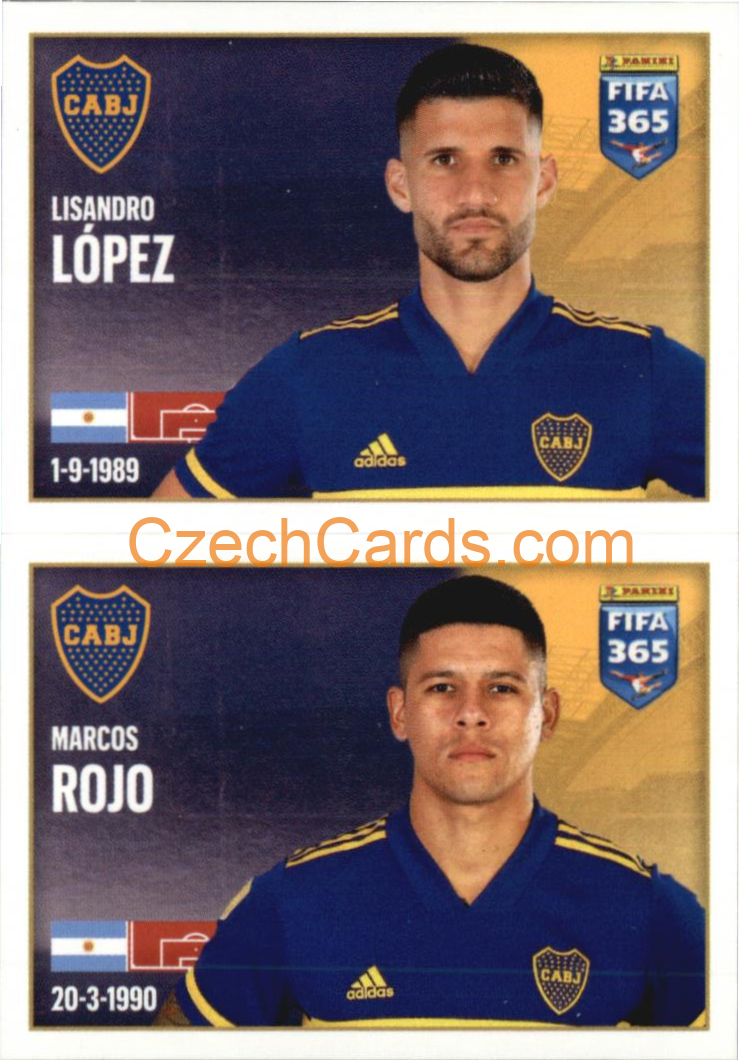 Lisandro López / Marcos Rojo 2022 Panini FIFA 365 sticker #6