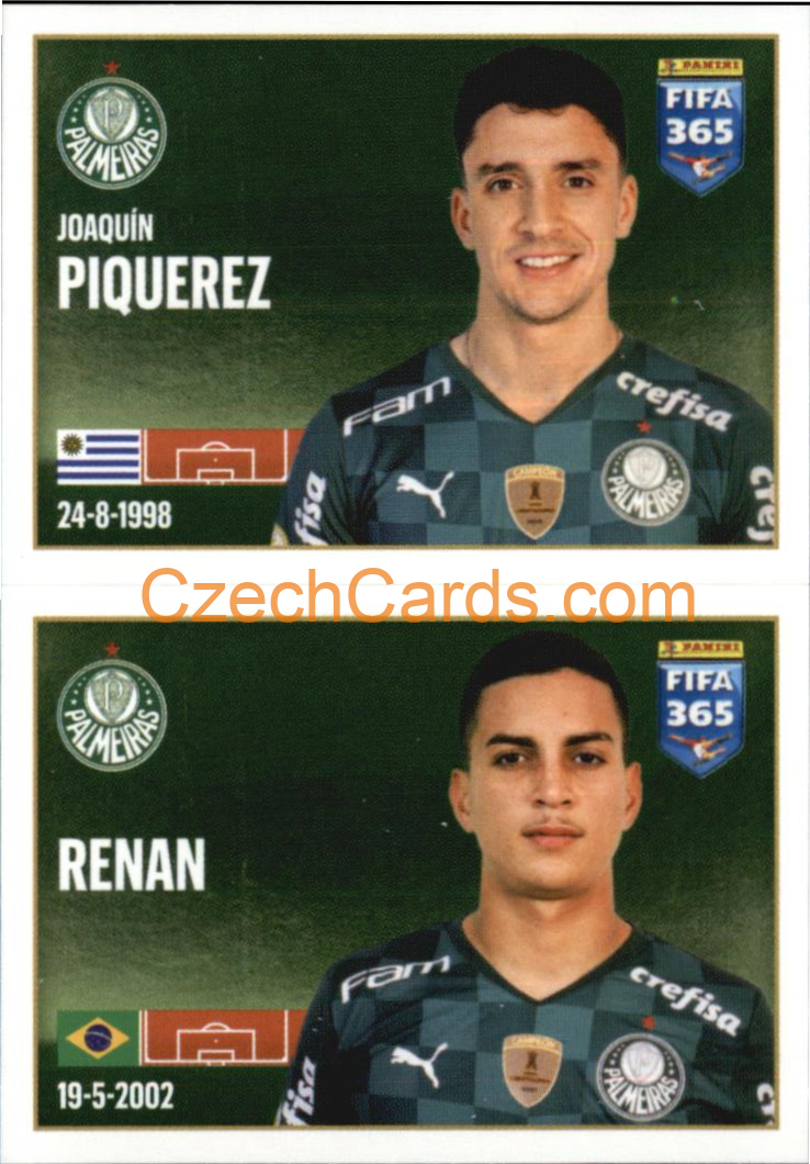 Joaquín Piquerez / Renan 2022 Panini FIFA 365 sticker #22