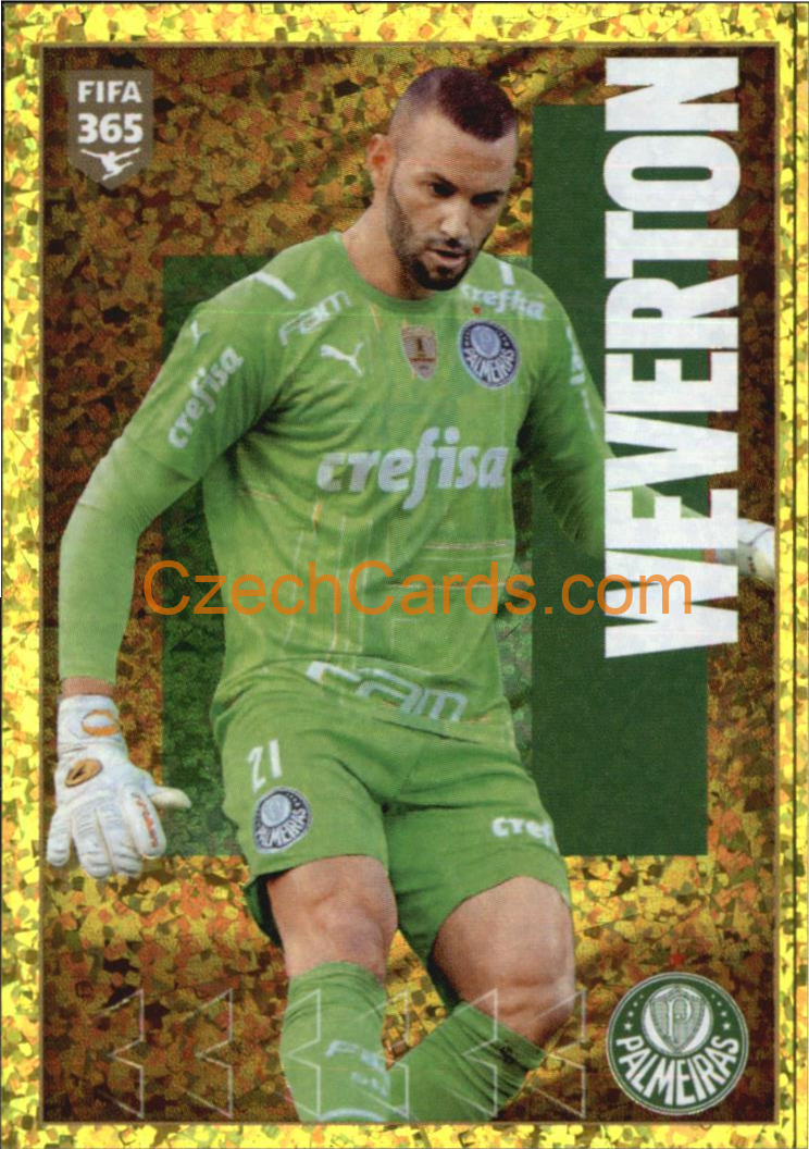 Weverton Logo 2022 Panini FIFA 365 sticker foil #30