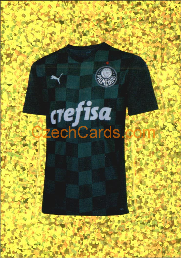 Palmeiras team uniform 2022 Panini FIFA 365 sticker foil #32