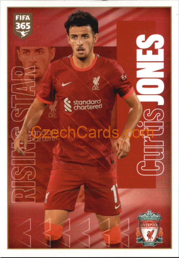 Curtis Jones 2022 Panini FIFA 365 sticker #61