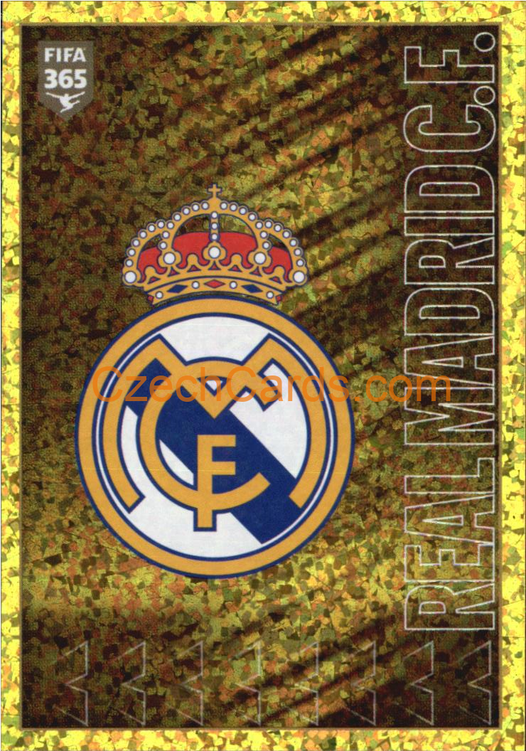 Real Madrid C.F. Logo 2022 Panini FIFA 365 sticker foil #134