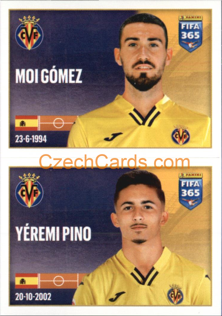 Moi Gómez / Yéremi Pino 2022 Panini FIFA 365 sticker #146