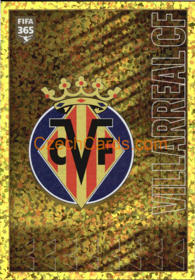 Villarreal CF Logo 2022 Panini FIFA 365 sticker foil #149