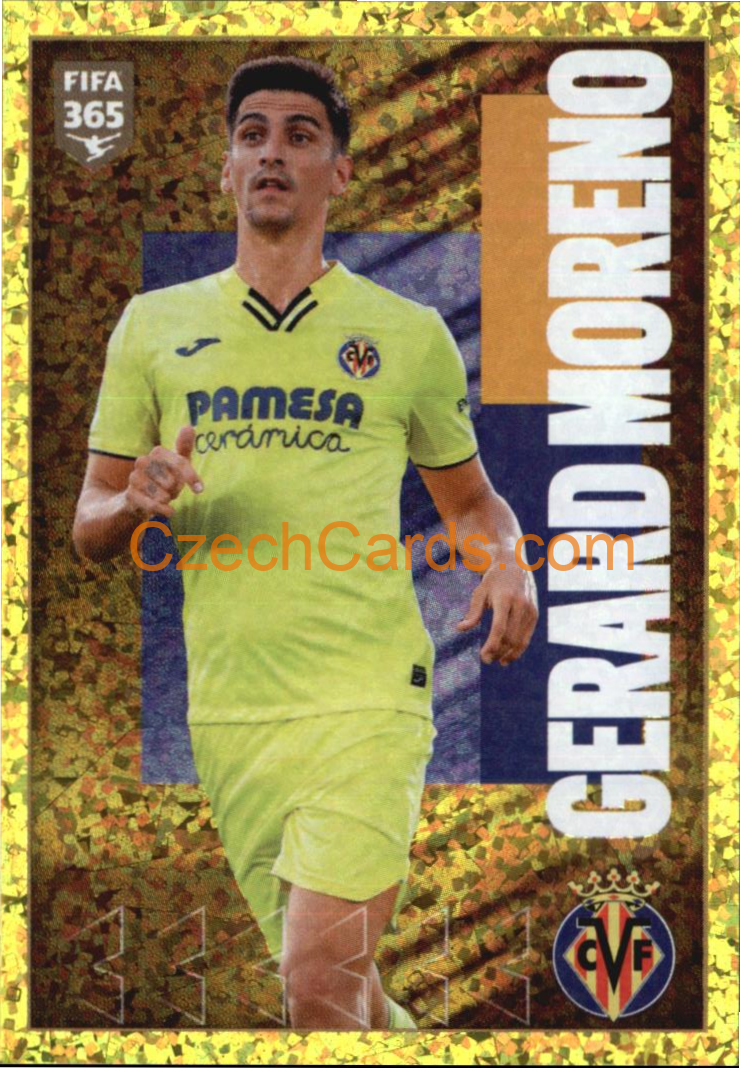 Gerard Moreno 2022 Panini FIFA 365 sticker foil #150