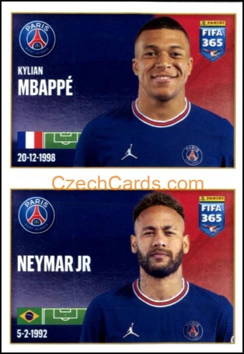 Julian Draxler / Idrissa Gueye 2022 Panini FIFA 365 sticker #174