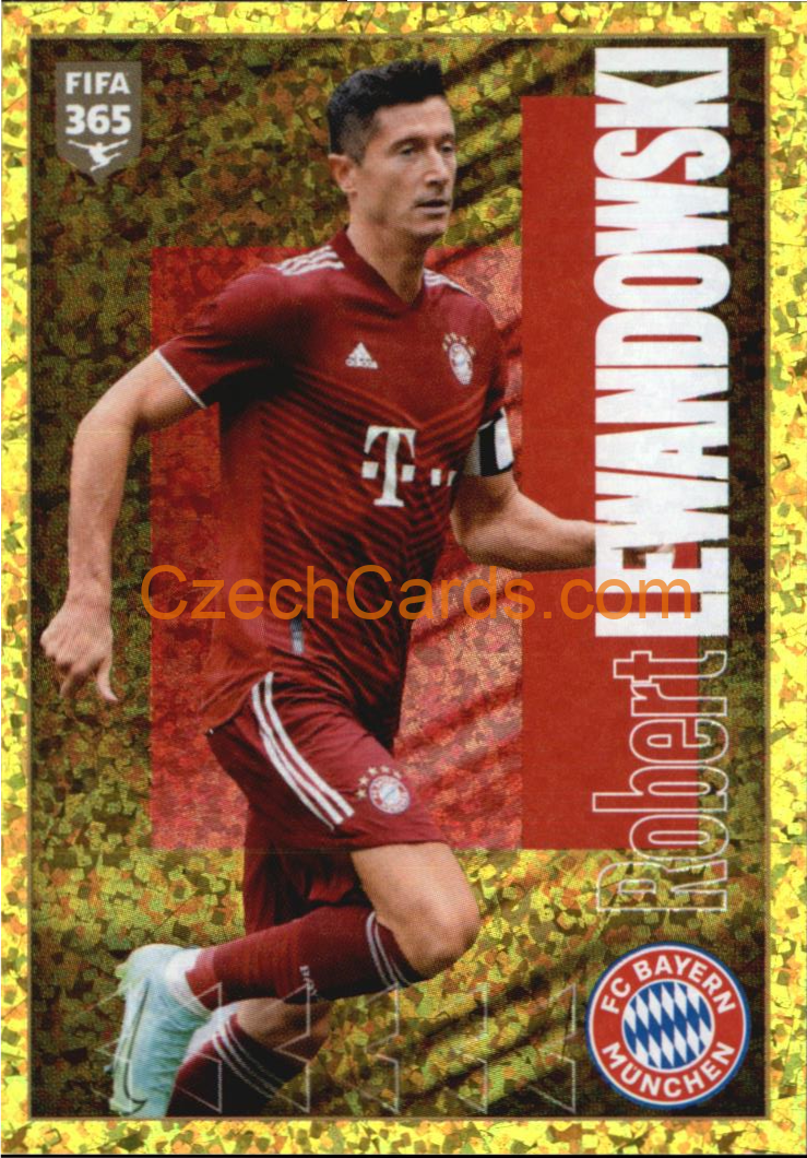 Robert Lewandowski 2022 Panini FIFA 365 sticker #195