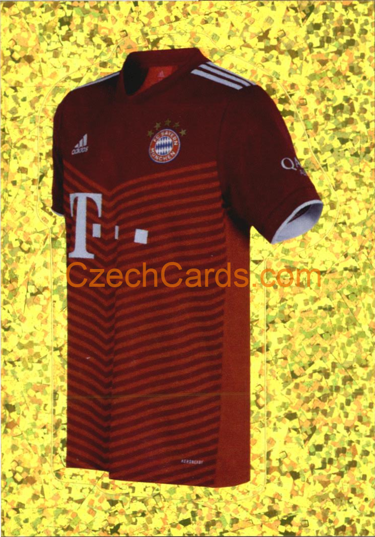 FC Bayern München team uniform 2022 Panini FIFA 365 sticker foil #197