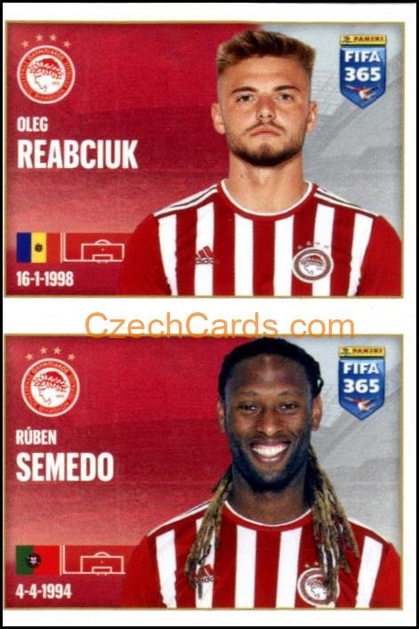 Oleg Reabciuk / Rúben Semedo 2022 Panini FIFA 365 sticker #217