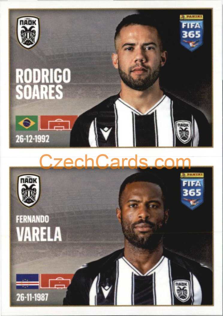 Rodrigo Soares / Fernando Varela 2022 Panini FIFA 365 sticker #232