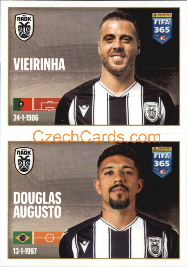 Vieirinha / Douglas Augusto 2022 Panini FIFA 365 sticker #233