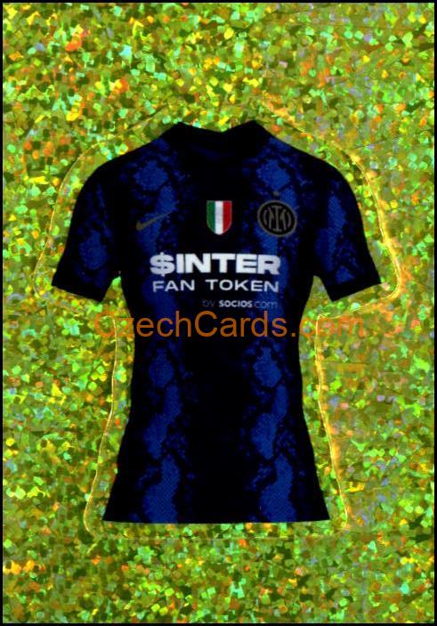FC Internazionale Milano team uniform 2022 Panini FIFA 365 sticker #257