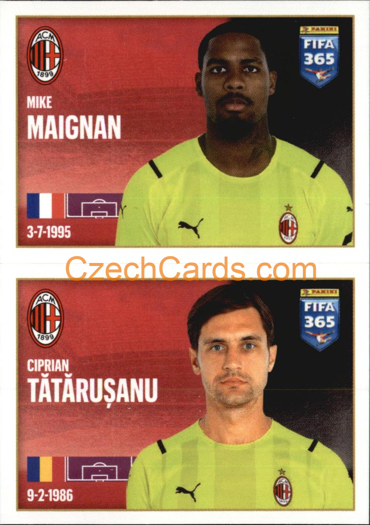Mike Maignan / Ciprian Tătărușanu 2022 Panini FIFA 365 sticker #274