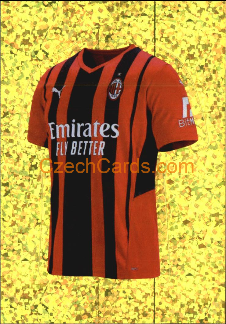 AC Milan team uniform 2022 Panini FIFA 365 sticker foil #287