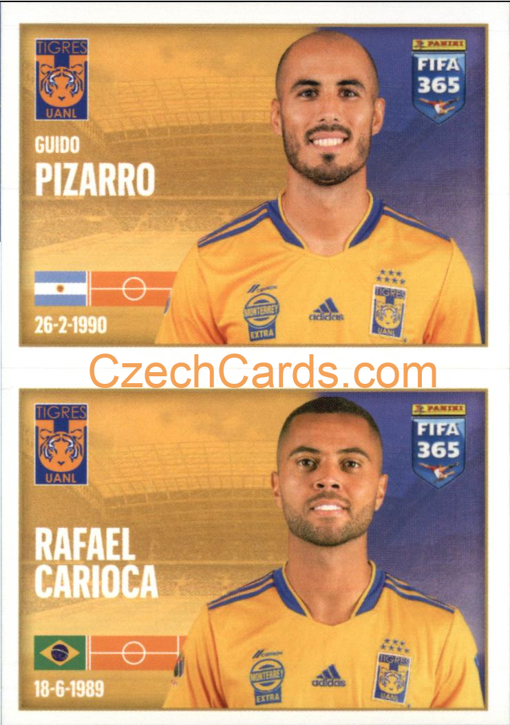 Guido Pizarro / Rafael Carioca 2022 Panini FIFA 365 sticker #294
