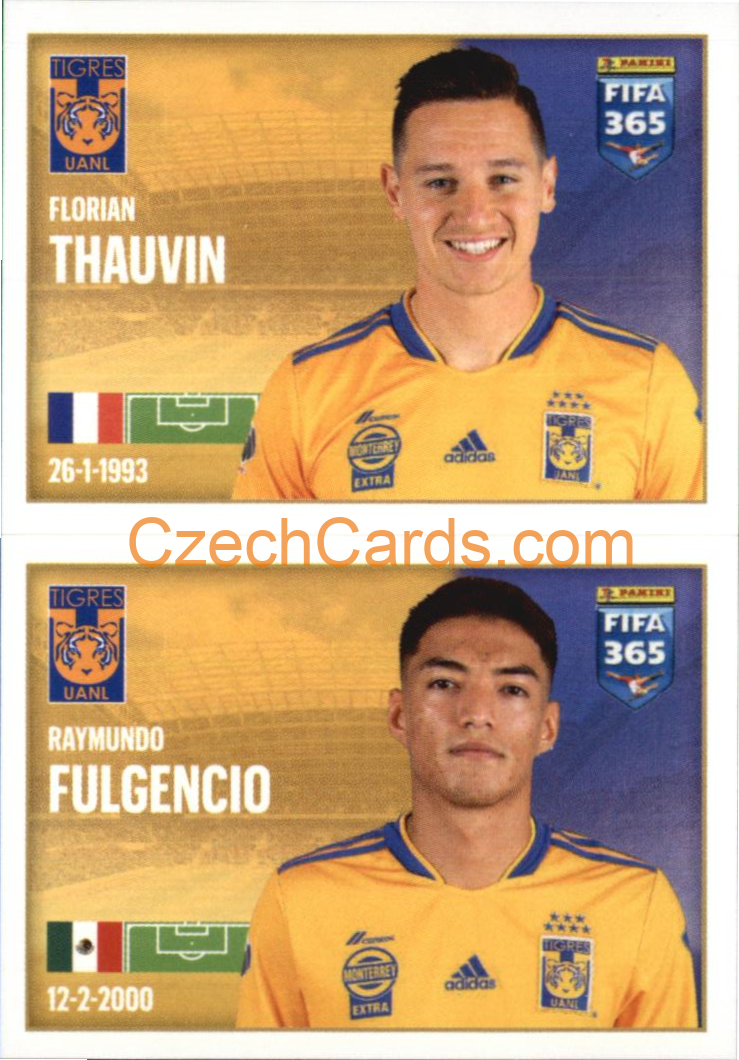 Florian Thauvin / Raymundo Fulgencio 2022 Panini FIFA 365 sticker #296