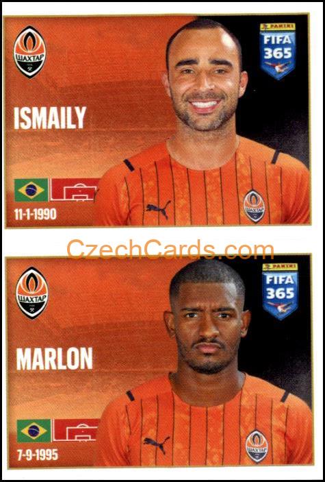 Ismaily / Marlon 2022 Panini FIFA 365 sticker #321