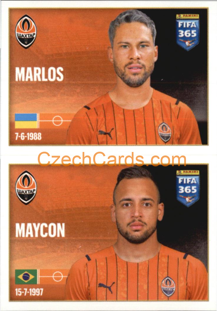 Marlos / Maycon 2022 Panini FIFA 365 sticker #326