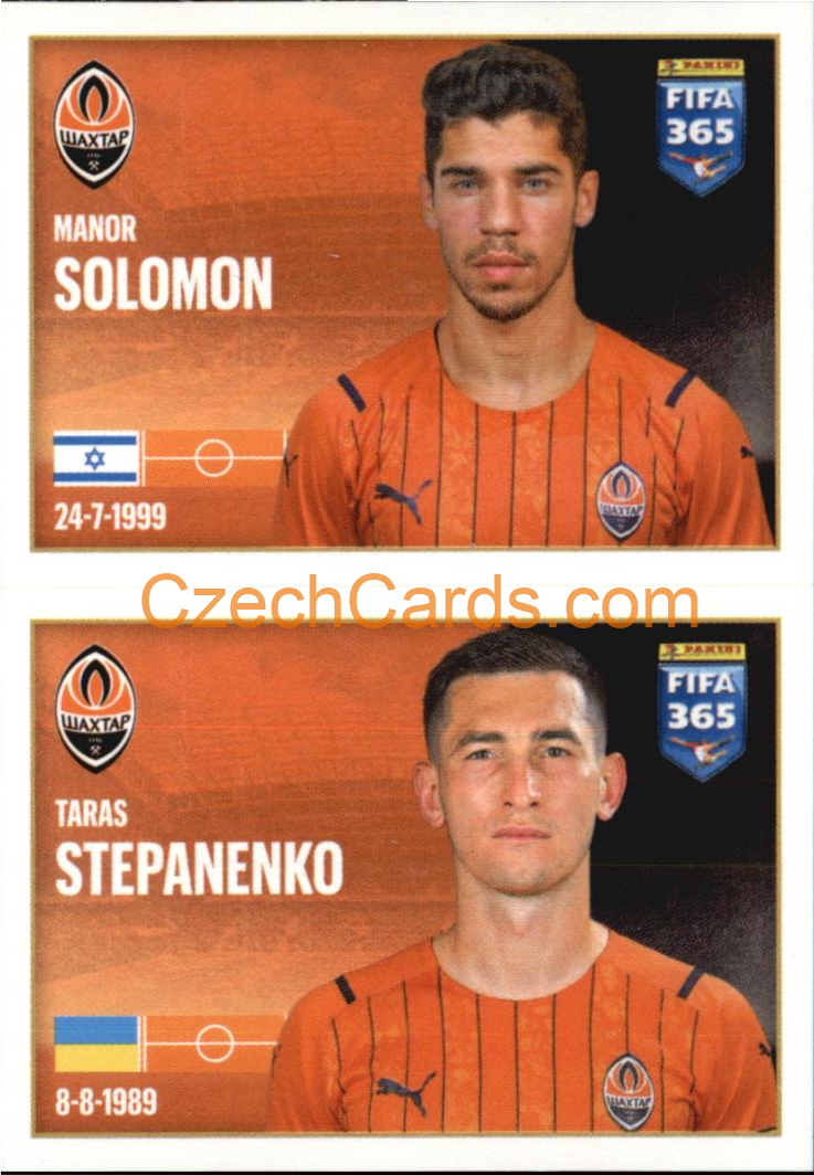 Manor Solomon / Taras Stepanenko 2022 Panini FIFA 365 sticker #327