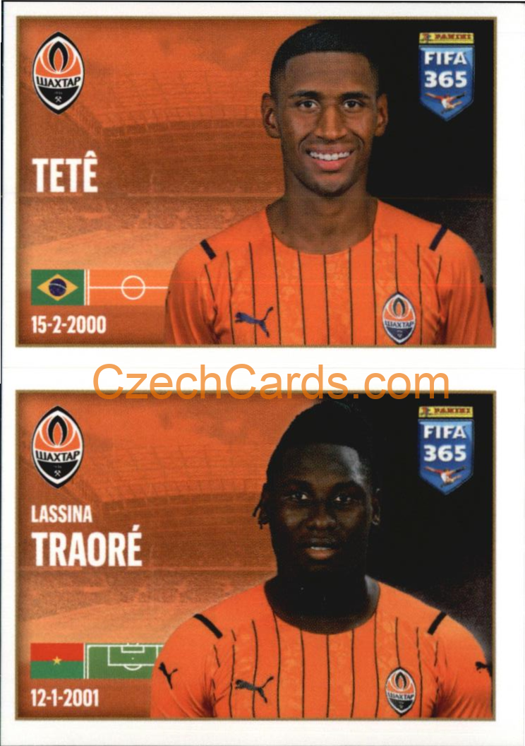 Tetê / Lassina Traoré 2022 Panini FIFA 365 sticker #328