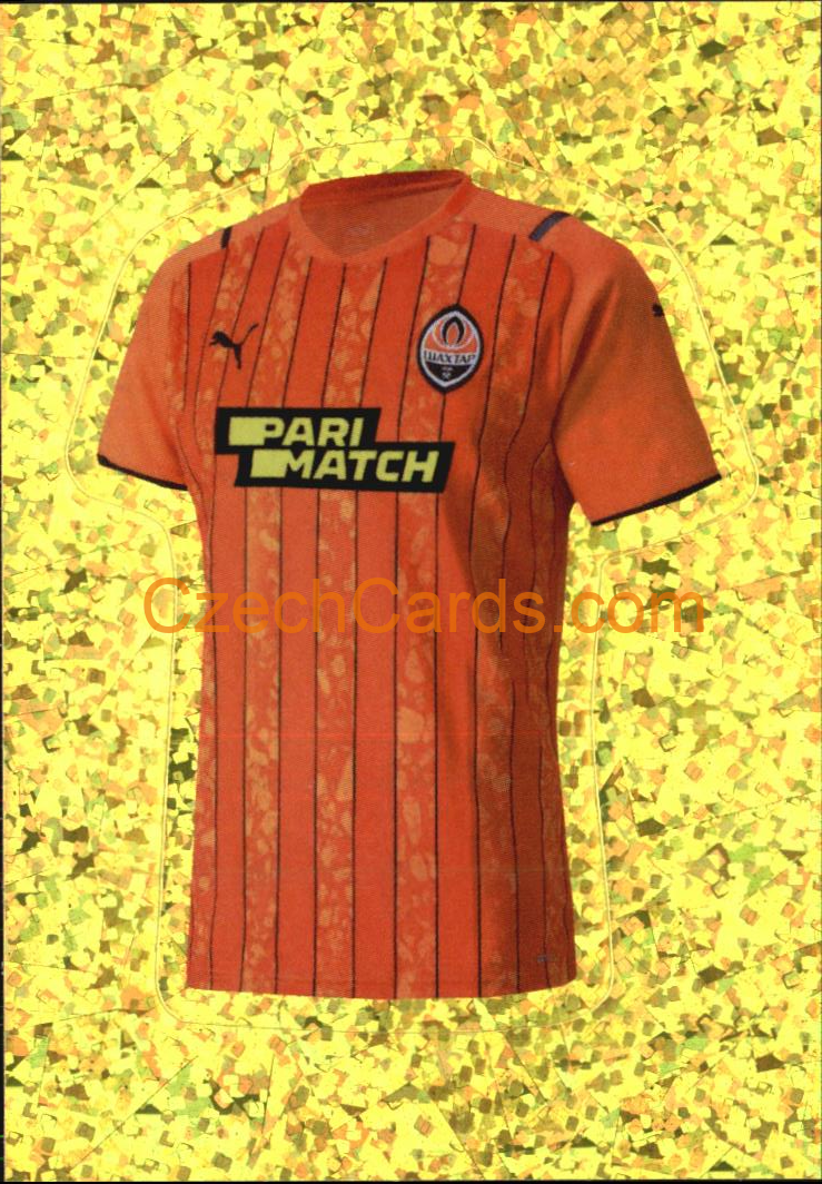 FC Shakhtar Donetsk team uniform 2022 Panini FIFA 365 sticker foil #332