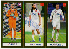 Lopes - Denayer - Marcelo 2020 FIFA 365 #126 GOLD 