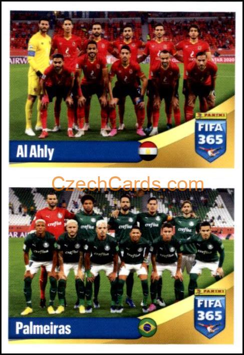 Al Ahly / Palmeiras 2022 Panini FIFA 365 sticker #338