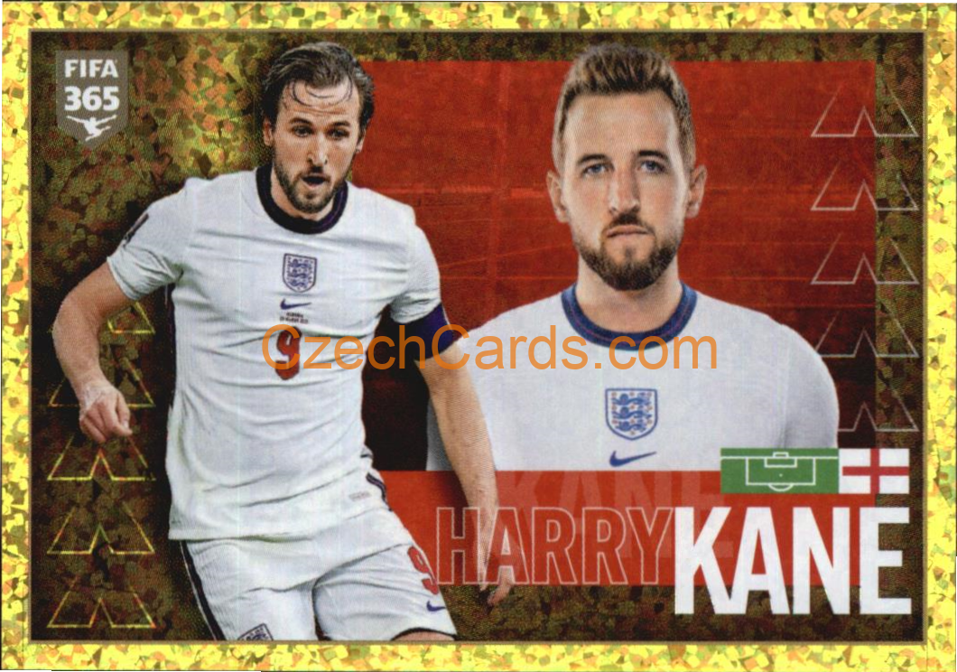 Harry Kane 2022 Panini FIFA 365 sticker foil #366
