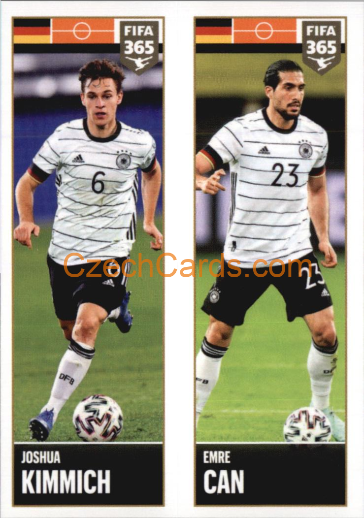Joshua Kimmich / Emre Can 2022 Panini FIFA 365 sticker #385