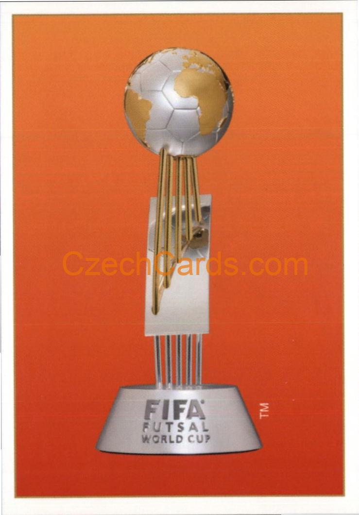FIFA Futsal World Cup Lithuania 2021™ trophy 2022 Panini FIFA 365 sticker #419