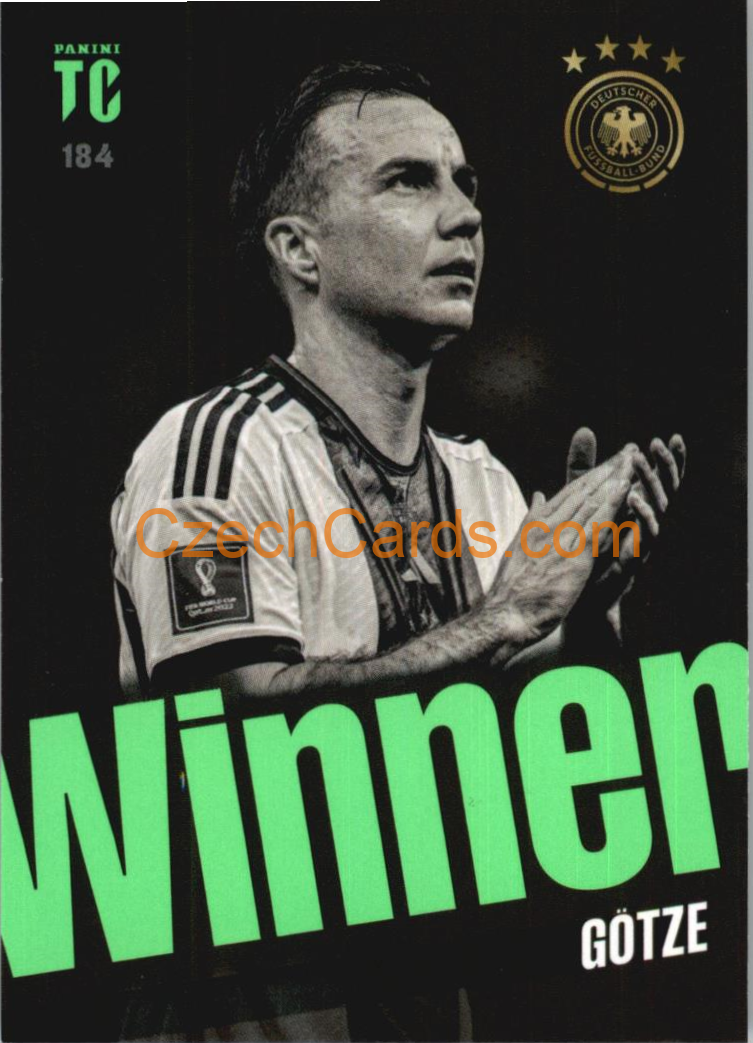 Mario Gotzé 2023 Panini Top Class Winner #184