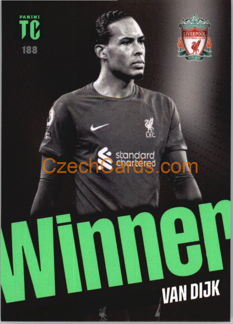 Virgil van Dijk 2023 Panini Top Class Winner #188