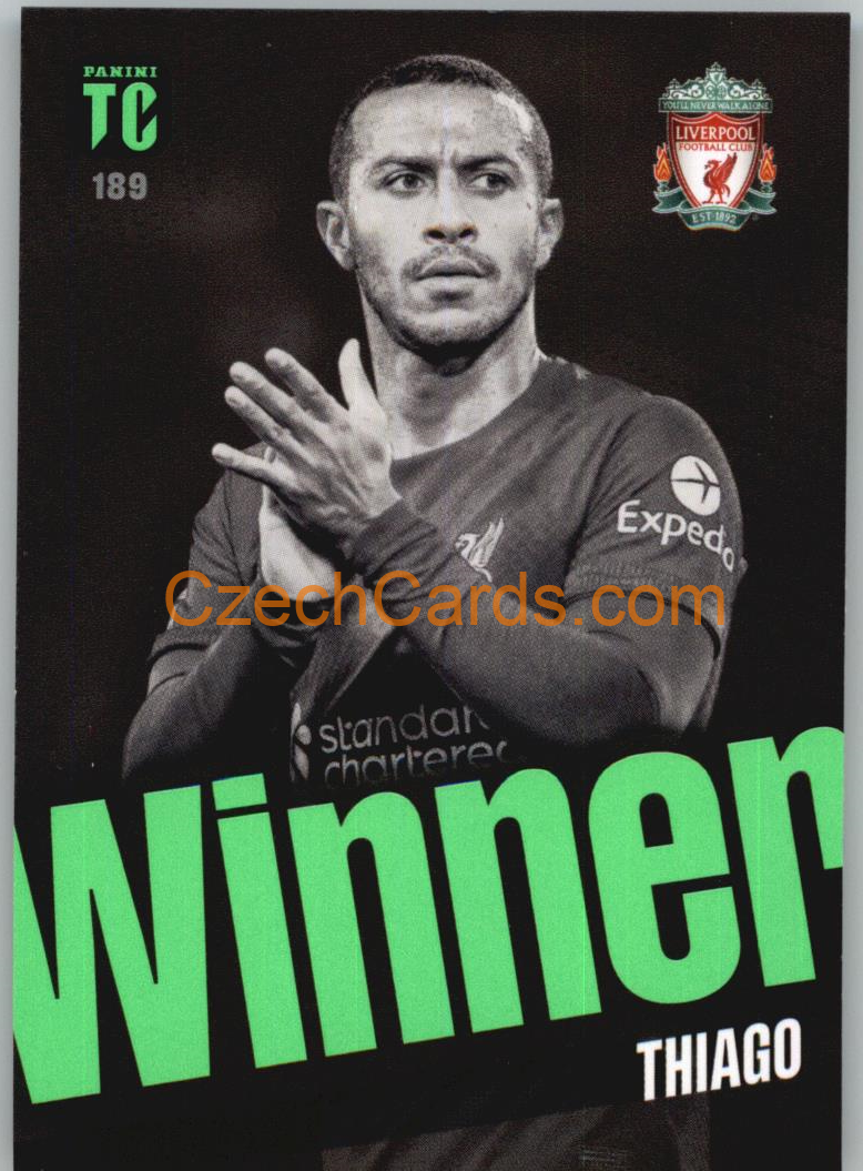 Thiago Alcántara 2023 Panini Top Class Winner #189
