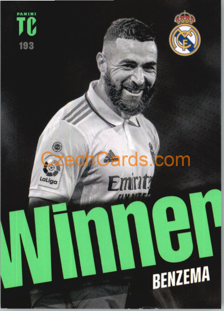 Karim Benzema 2023 Panini Top Class Winner #193