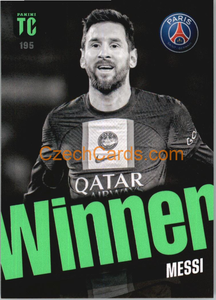 Lionel Messi 2023 Panini Top Class Winner #195