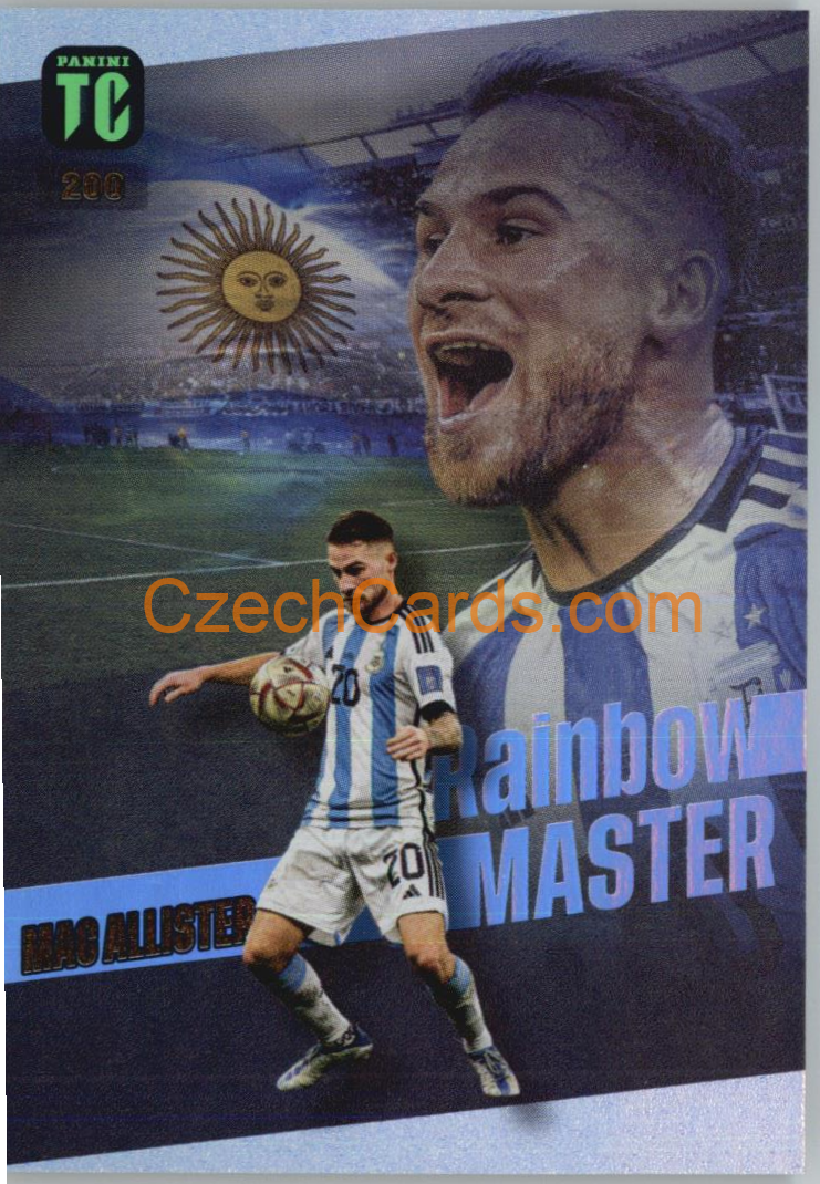 Alexis Mac Allister 2023 Panini Top Class Rainbow Master #200