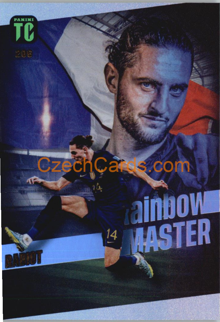 Adrien Rabiot 2023 Panini Top Class Rainbow Master #206