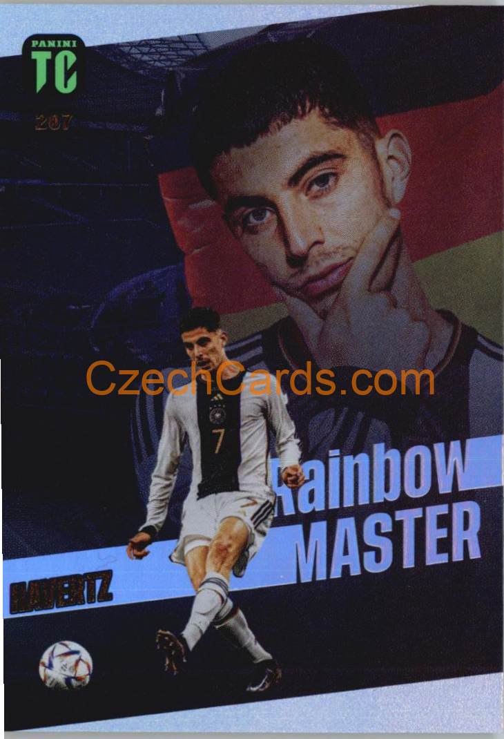 Kai Havertz 2023 Panini Top Class Rainbow Master #207